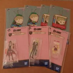 一番くじ SPY×FAMILY アクリルスタンド＆クリアラバストセット