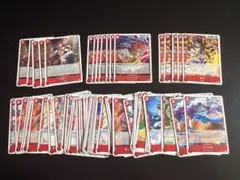 ワンピースカードゲーム　ノーマル　赤