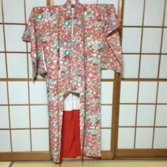 着物 子供用 小紋 洗える着物