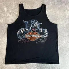 Hurley davidson 90s vintage タンクトップ 両面