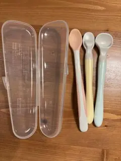 ベビー用カラフルスプーンセット