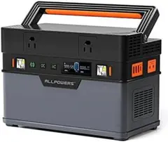 ALLPOWERS S500 ポータブル電源 500W 大容量 キャンプ 災害