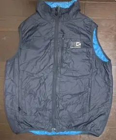 美品！　Karrimorダウンベスト　ダークグレー　М ダウンジャケット・ダウンベスト | KARRIMOR カリマー