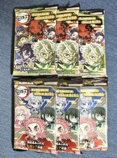 鬼滅の刃 ディフォルメシールウエハース 新品未開封 6個 第12弾