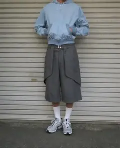 深水光太　AVALONE WASHED DENIM WIDE TROUSERS