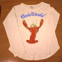 Andy Warhol ロブスター 長袖Tシャツ