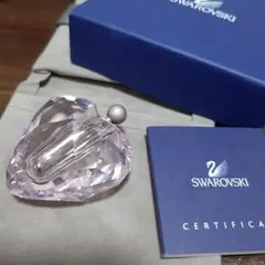 Swarovski ハート型クリスタルメッセージケース‼️