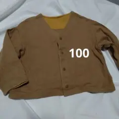 100 ユニクロ カーディガン イエローオーカー