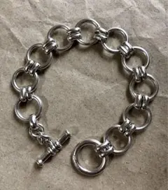 vintage 925 メキシカン サークルリンク ブレスレット