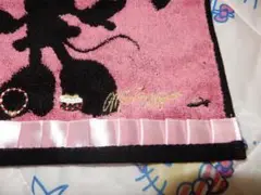 ミニーマウス　お洒落なタオルハンカチ