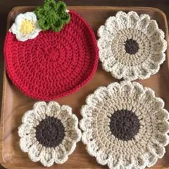 コースター　ハンドメイド