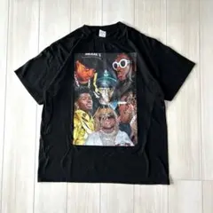 レア ラッパー　プリントTシャツ XL 黒 ベトナム製 XL