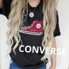 A10963 CONVERSE♡古着半袖tシャツスニーカーめちゃくちゃ可愛いです
