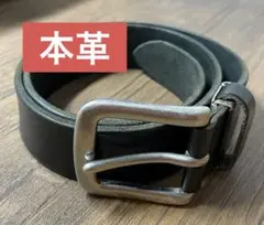 【90cm】栃木レザー メンズ ベルト TABT-1003-BK ブラック
