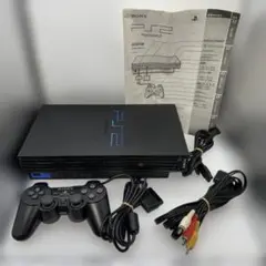 PlayStation 2 SCPH-50000NB本体 コントローラー付き