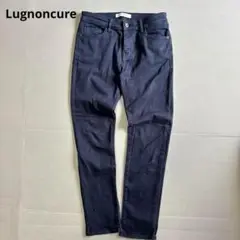 【ルノンキュール】スキニーパンツ　ストレッチ　カジュアル　ブルー系　ボトムス/L