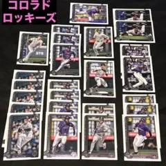 2025 Topps Series 1 コロラドロッキーズ　25枚セット