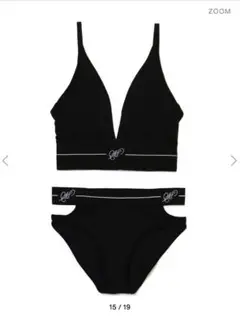 melt the lady"M" triangle bra shorts set
