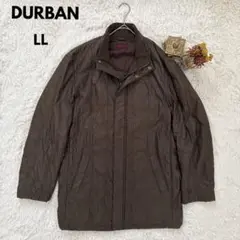 D’URBAN ダーバン中綿コートLLサイズステンカラーブラウンメンズアウター