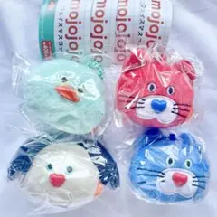 mojojojo フェイスマスコット キーホルダー ガチャ 4点セット
