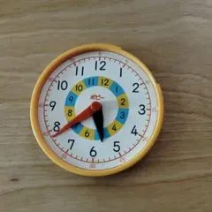 ポピー教材　手動時計　知育玩具