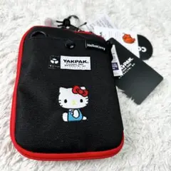 新品未使用✨サンリオ×ヤックパック ポケットショルダーバッグ　ハローキティ 刺繍