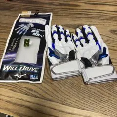 Mizuno WILL DRIVE バッティング用手袋 両手用　ジュニア　JL
