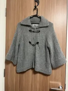 【極美品✨】ニットポンチョ ポンチョコート ATSURO TAYAMA