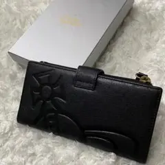 ✨新品未使用✨ ヴィヴィアンウエストウッド 長財布 型押し ビッグオーブ