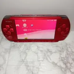 PSP3000本体のみ　ラディアントレッド