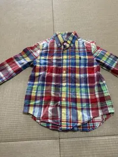 Ralph Lauren ストライプシャツ ４Ｔ