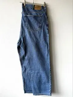 90’s古着OLD NAVY BLUE JEANS W44 L34ストレート