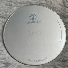 SHARLLEN ワイヤレス充電器 ファストチャージ 10W 急速充電　置くだけ