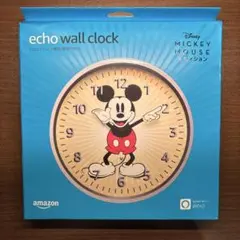 【希少】echo wall clock, Mickey Mouse エディション