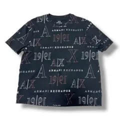 Armani Exchange ブラック Tシャツ M