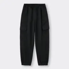 GU カーゴパンツ ブラック 221-341793