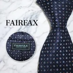 【極美品】FAIRFAX ダークネイビー ドット 総柄