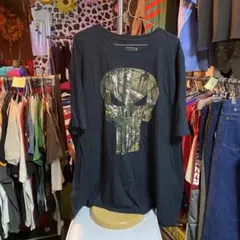 リアルツリー　marvel スカル　ドクロ　オーバーサイズ　Tシャツ