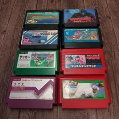 ファミコンソフト　8本セット