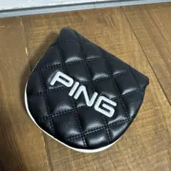 美品　PING パターカバー　マレットタイプ　ヘッドカバー