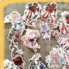 アニメキャラクター ステッカーセット3種