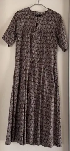 【最終価格】A.P.C. アーペーセー　ペイズリー柄 ロングワンピース