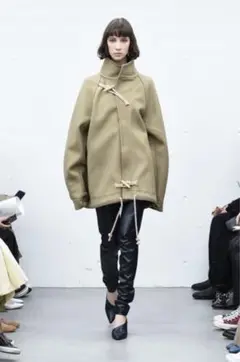 HYKE ハイク 18aw ダッフルジャケット コート ブルゾン ウールメルトン