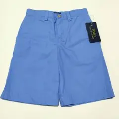 新品未使用　タグ付き　ポロラルフローレン　ハーフパンツ　青　120