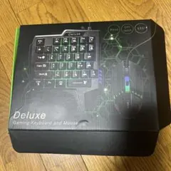 Deluxe ゲーミングキーボードとマウスセット