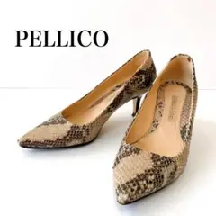 定番✨人気✨パイソン✨ PELLICO ペリーコ パンプス 36 23 本革