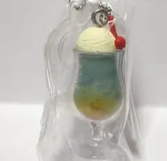 旅する喫茶 ミニチュアチャーム vol.3 夜明け空のクリームソーダ
