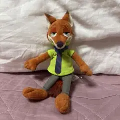 ズートピア ニック ぬいぐるみバッジ ぬいぐるみ