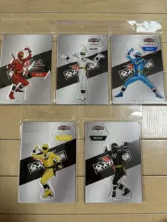 【新品未開封】 全スーパー戦隊展 カクレンジャー アクスタ5種セット