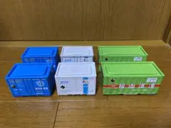 福山通運・日本石油輸送・日本通運 貨物コンテナ ６個セット